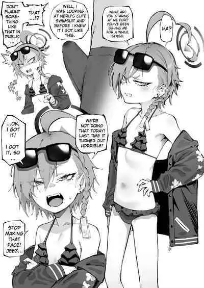 [Suruga Kuroitsu] Neru (Mizugi) Seijin Manga (Blue Archive) [English] [Lorem Ipsum]