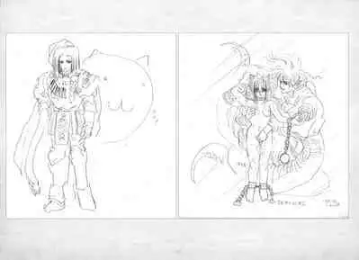 ALICESOFT ORION SCRIBBLES with CROQUIS ULTIMATE EDITION VOL.1 織音計画特別版 ラフ画集