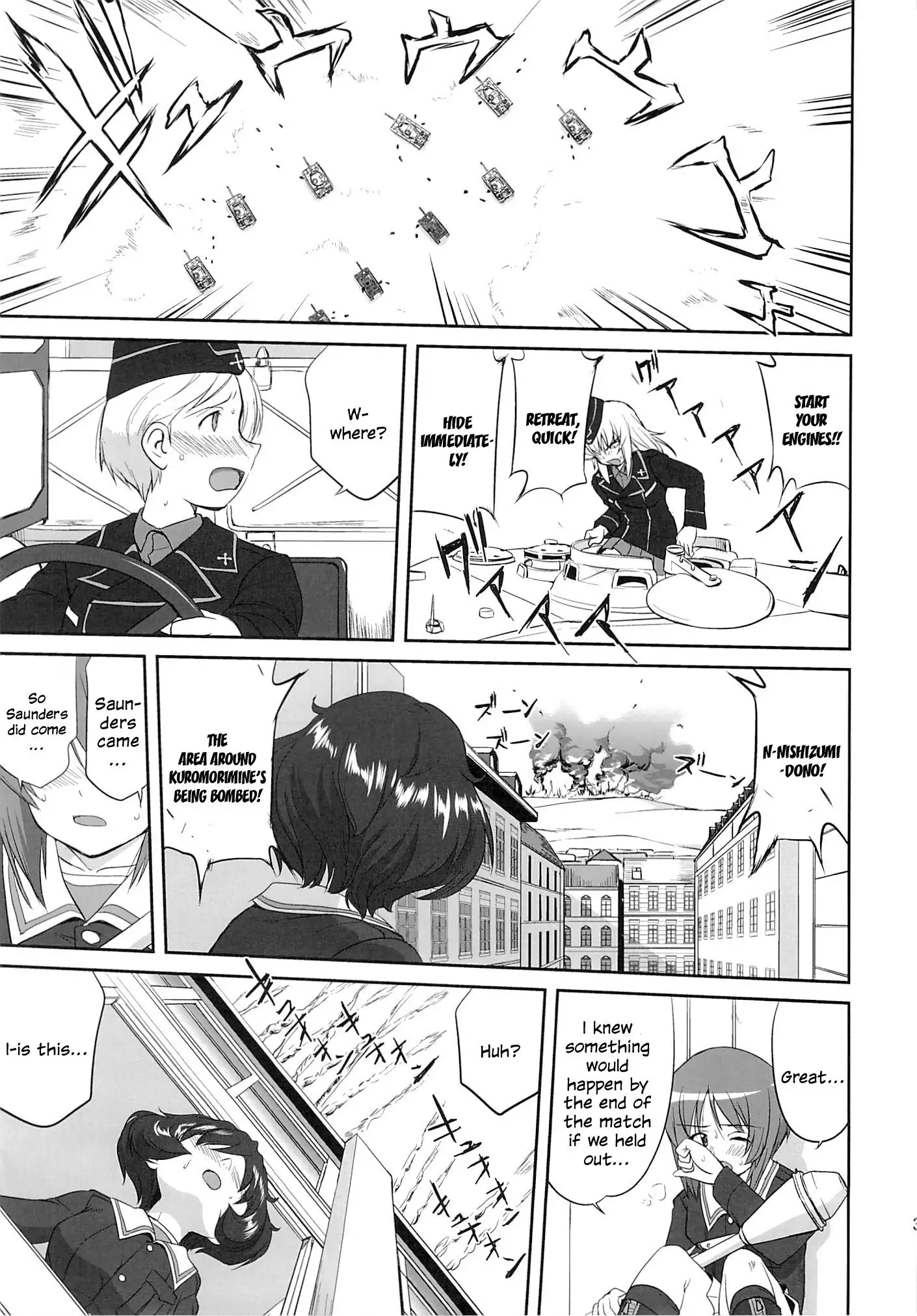 Yukiyukite Senshadou Kuromorimine no Tatakai