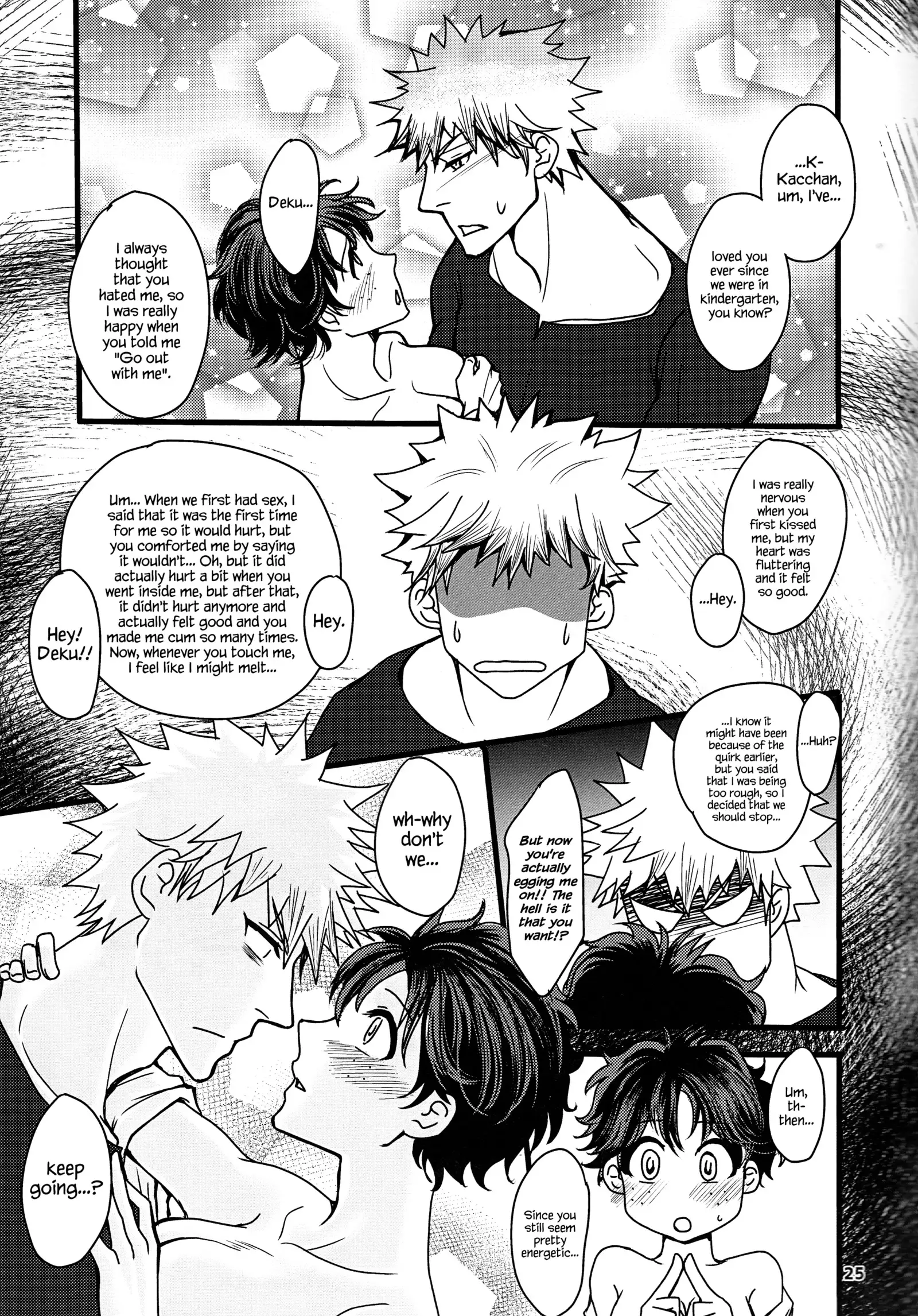 Super Darling Bakugou Katsuki english hennojin