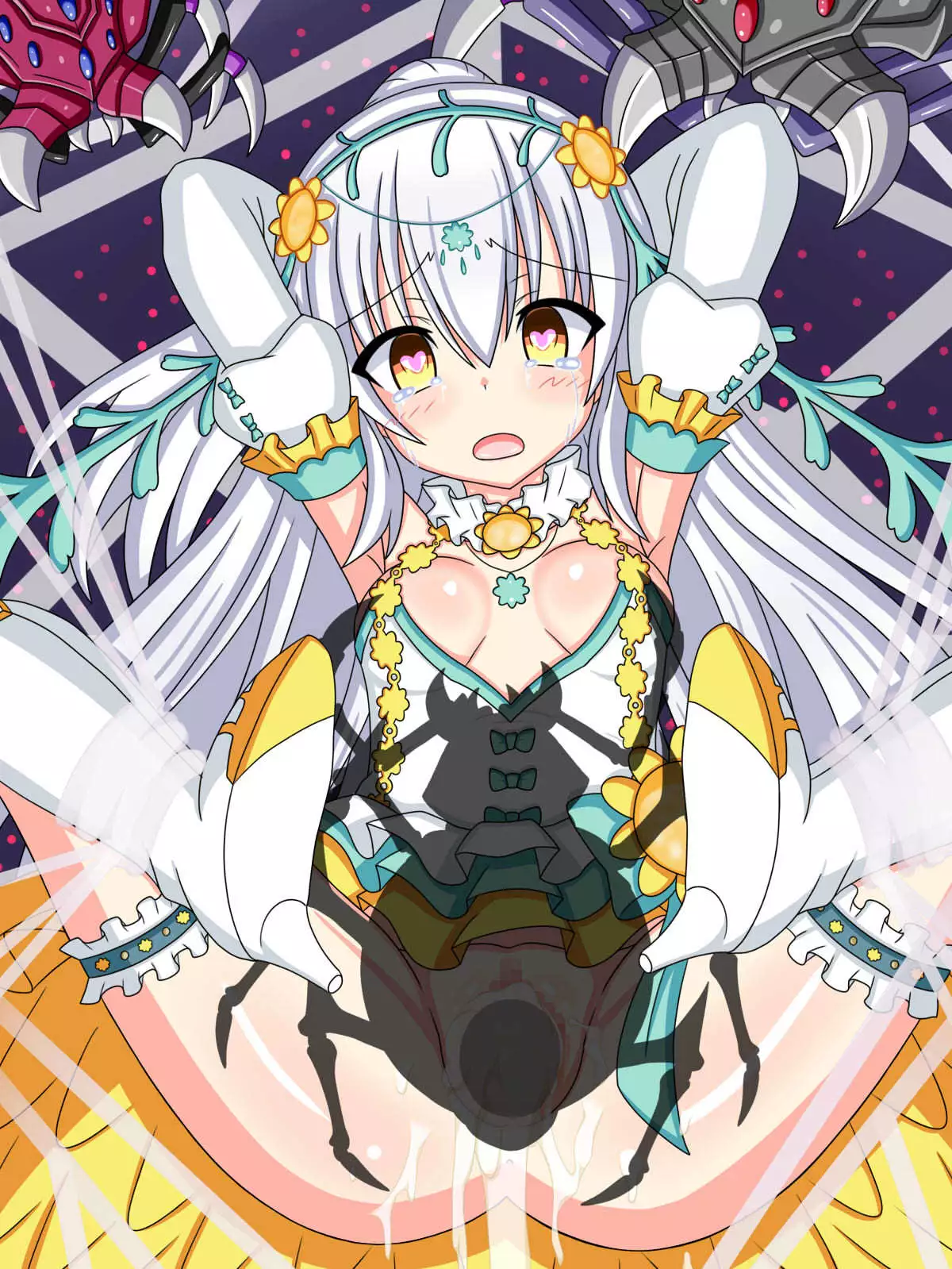 "Hanazono no Seiya" Shirotaegiku