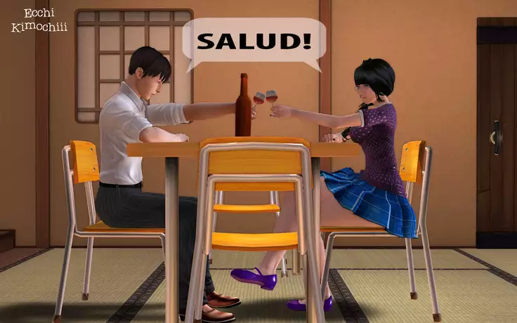 "Robo en el Callejón" parte 1/3 decensored "Ecchi Kimochiii"