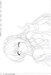 Pure x Connect illustration art book
