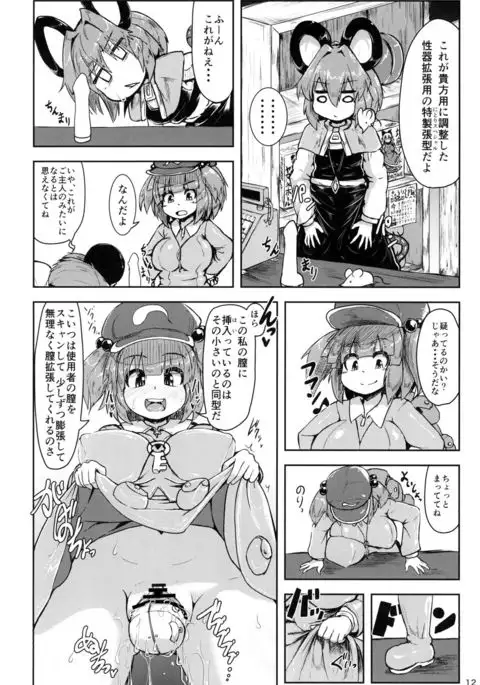 Nazrin ga Goshujin no Tame ni Himitsu no Tokkun o Suru Hanashi