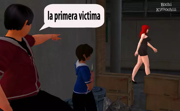 "Robo en el Callejón" parte 1/3 decensored "Ecchi Kimochiii"