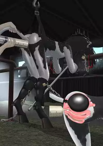 Cow Painted Girl shinshi zaibatsu