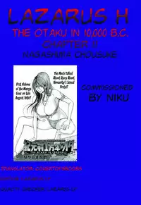 [Nagashima Chousuke] Kigenzen 10000 Nen no Ota | The Otaku in 10,000 B.C. Ch. 1-22 [English] [Natty Translations, Lazarus H]