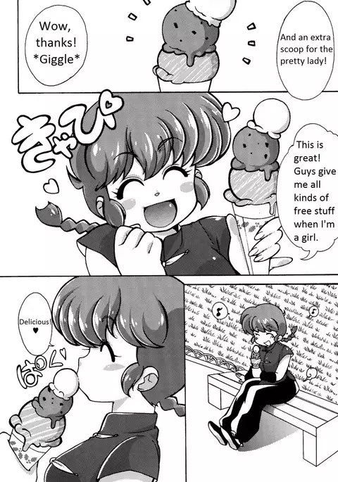 Ranma 1/2 - Platonic o Tsuranuite ne English
