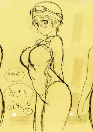 Misaki and Mika Sensei Sketchbook